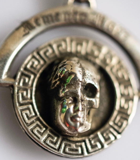 Memento Mori - Double Face Pendant image 1