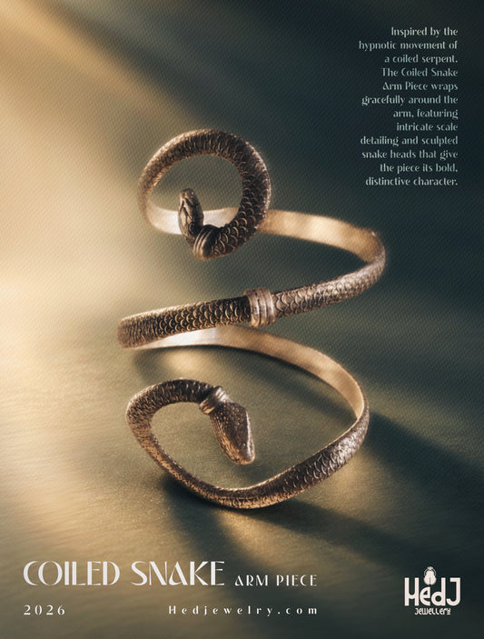 Coiled snake