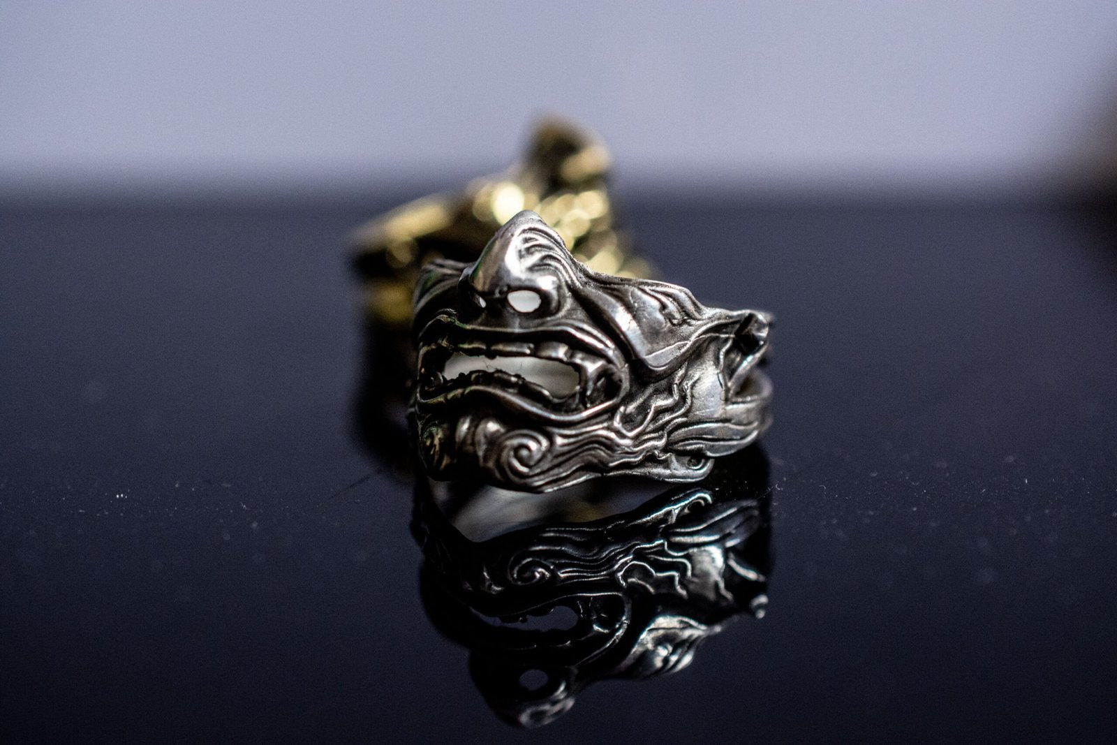 Oni Mask Ring image 2