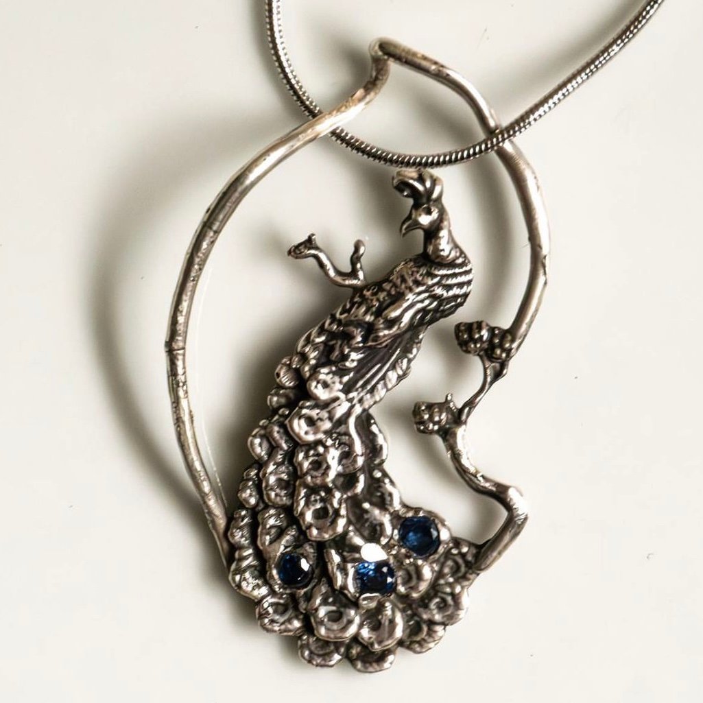 Peacock Pendant image 0
