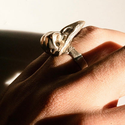 Crow Skull Ring image 2