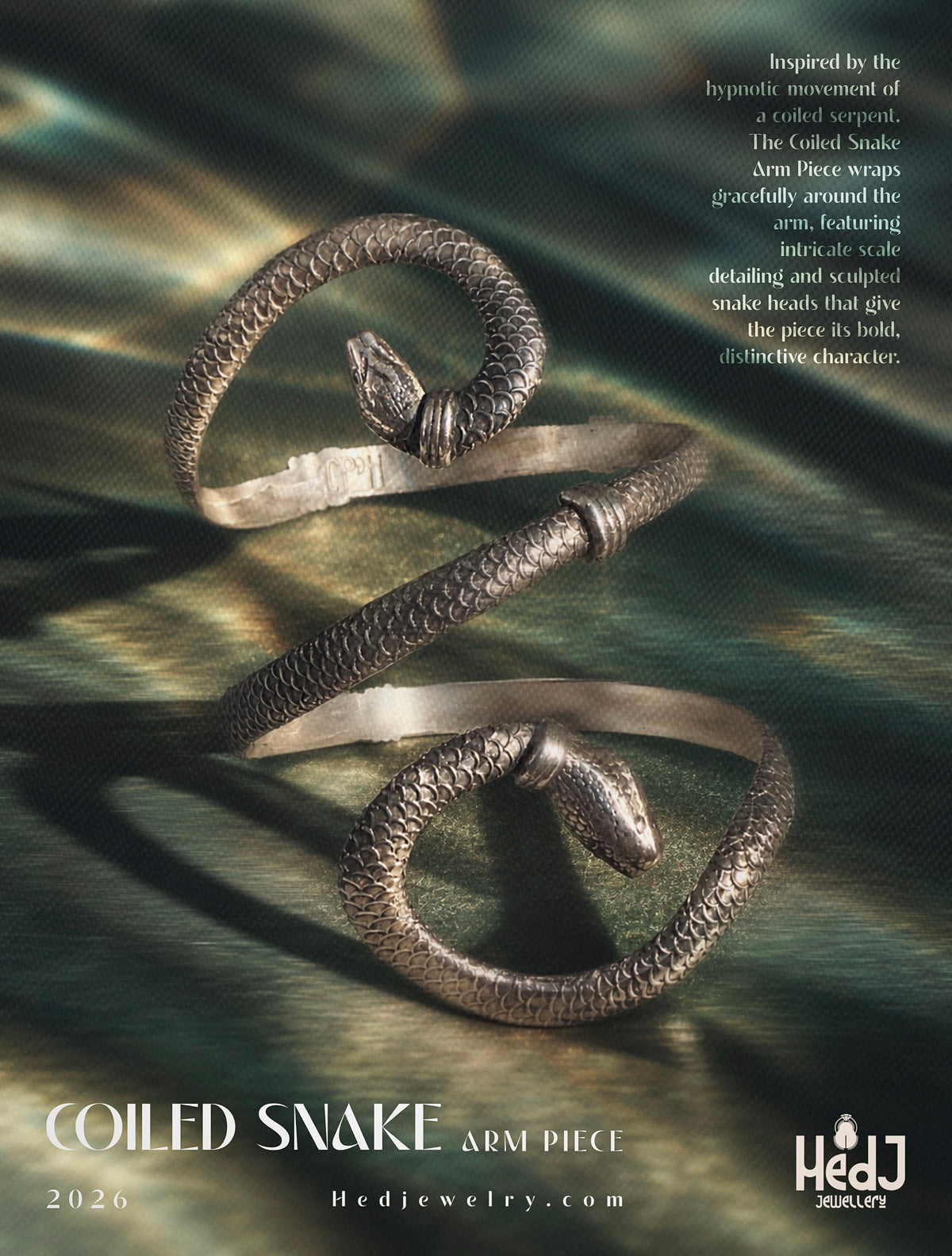 Coiled snake