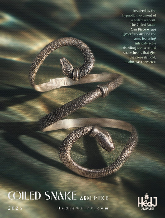 Coiled snake