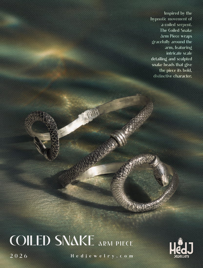 Coiled snake