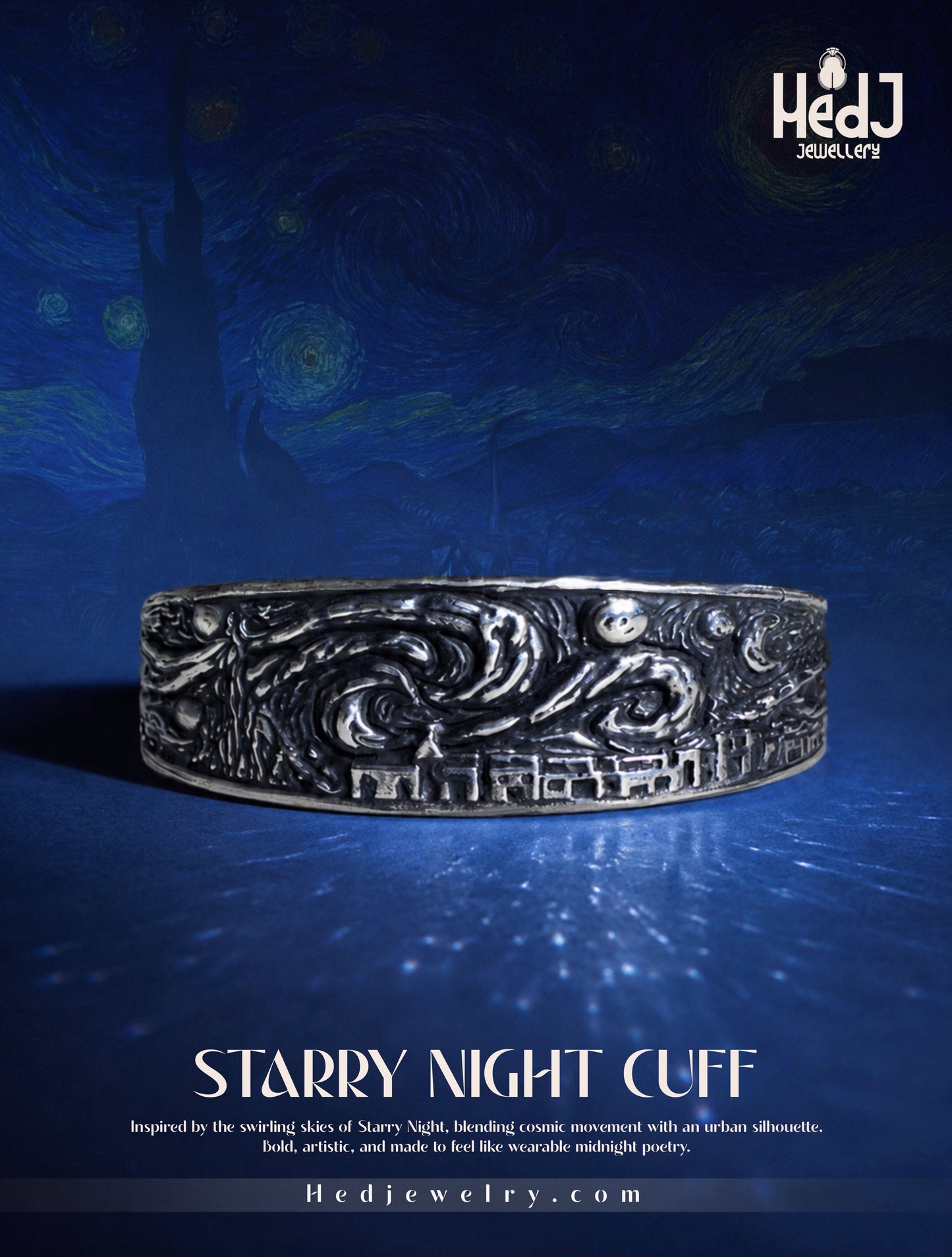 Starry Night cuff