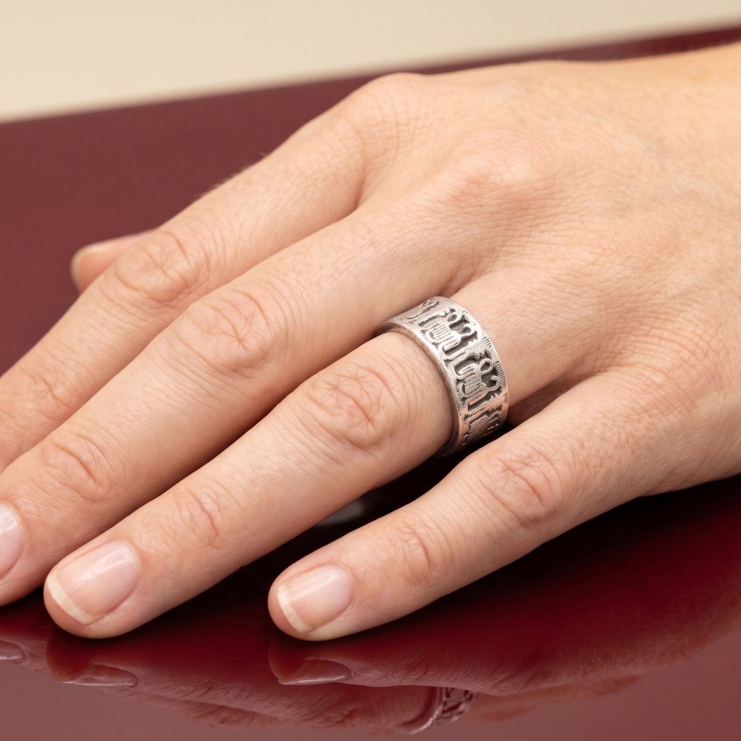 Mystical Glyphs Ring