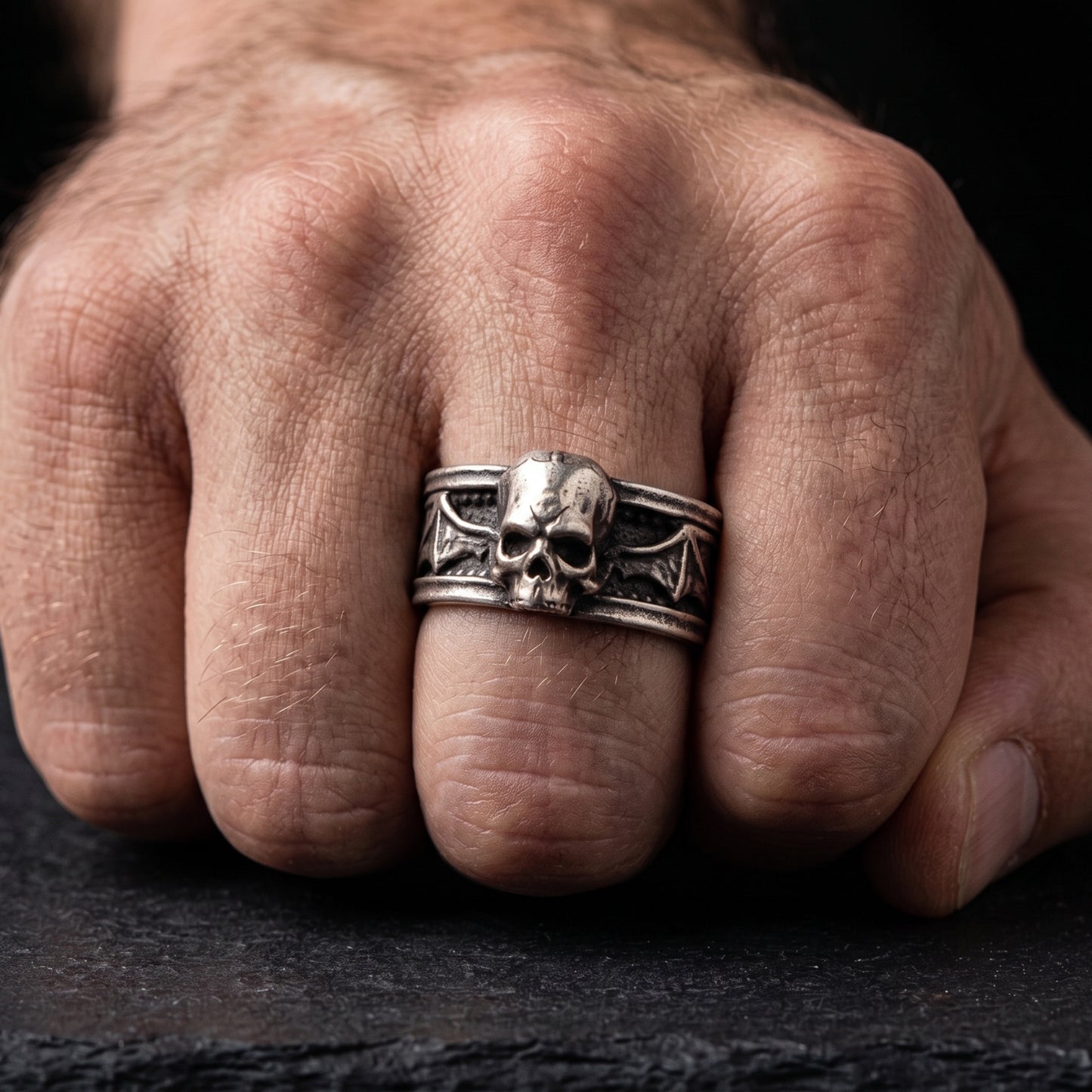 Vampire's Skull Ring