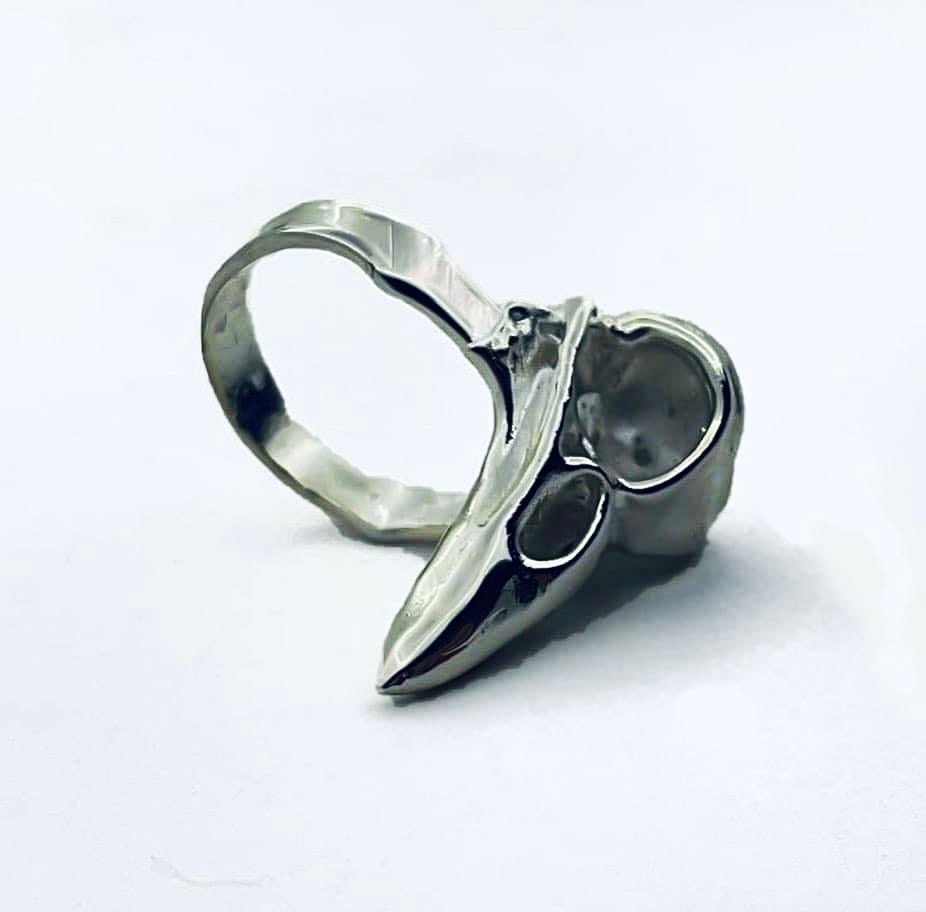 Crow Skull Ring image 5