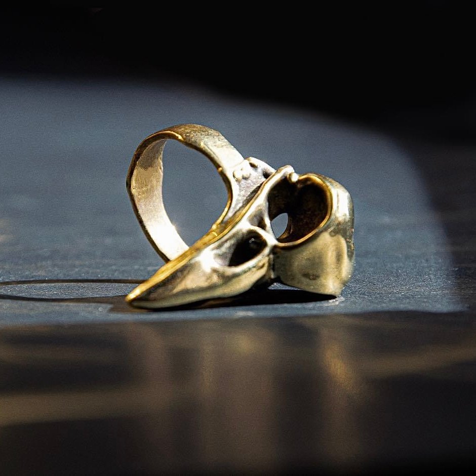 Crow Skull Ring image 4
